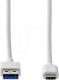 NEDIS CCGW61600WT10 USB-A til USB-C-kabel, hvid, 1 meter NEDIS CCGW61600WT10 USB-A til USB-C-kabel, hvid, 1 meter