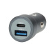 Nedis billader 48W med 2 udgange, USB-C PD og USB-A Quick Charge Nedis billader 48W med 2 udgange, USB-C PD og USB-A Quick Charge