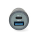 Nedis billader 48W med 2 udgange, USB-C PD og USB-A Quick Charge Nedis billader 48W med 2 udgange, USB-C PD og USB-A Quick Charge