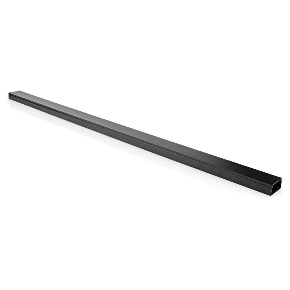 Nedis kabelkanal aluminium 25 mm, sort