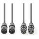 Nedis XLR-kabel, 1,5 m Nedis XLR-kabel, 1,5 m