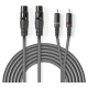 Nedis XLR-kabel, XLR hun - RCA han 3 m Nedis XLR-kabel, XLR hun - RCA han 3 m