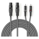 Nedis XLR-kabel, XLR Hun - RCA Han Nedis XLR-kabel, XLR Hun - RCA Han