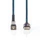 Nedis USB-A til USB-C-kabel med 180° stik Nedis USB-A til USB-C-kabel med 180° stik