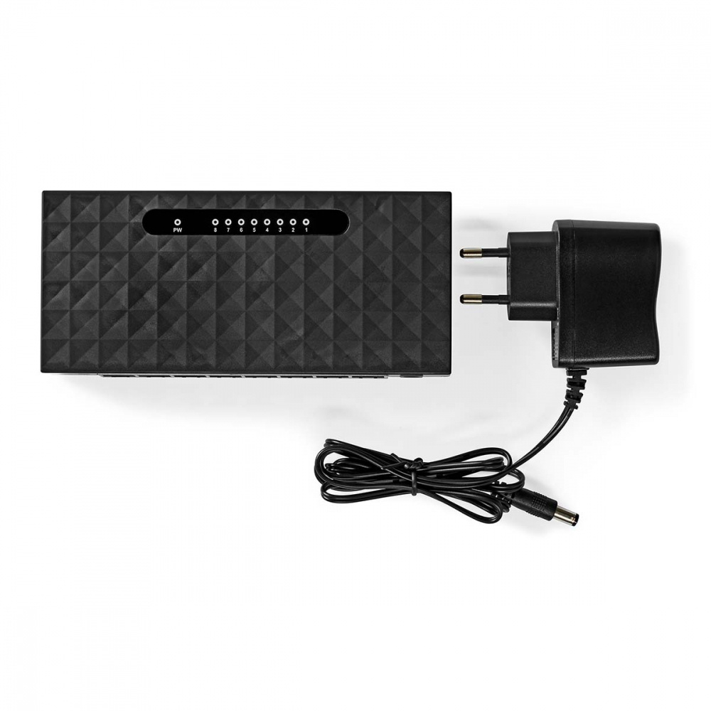 Nedis Netværksswitch med 8 porte