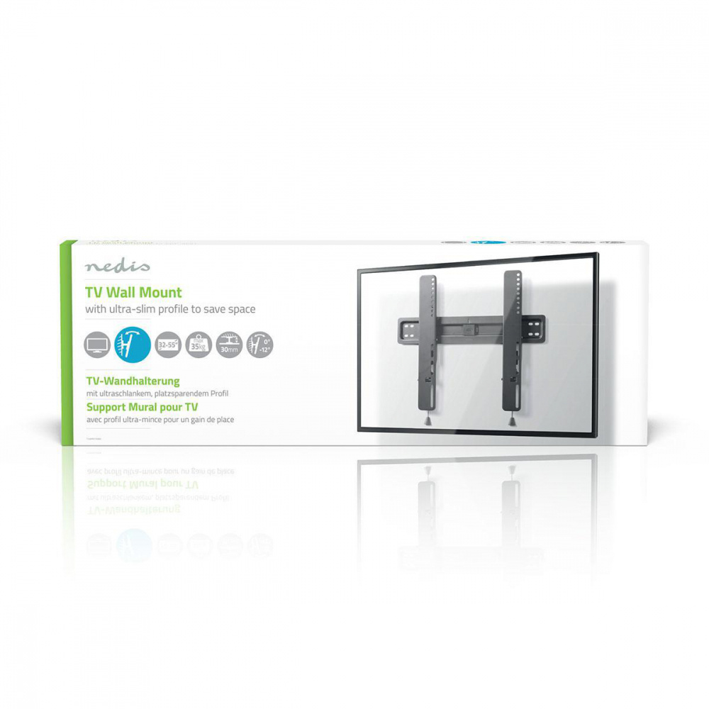 Nedis vinklingsbart väggfäste för TV, 32-55