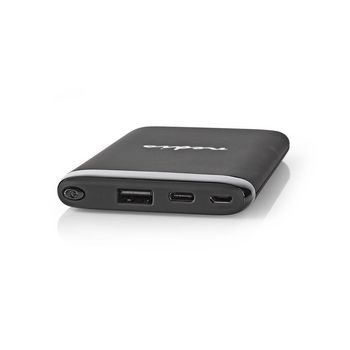 Nedis powerbank 6000 mAh, USB-A & USB-C 3.0 utgång