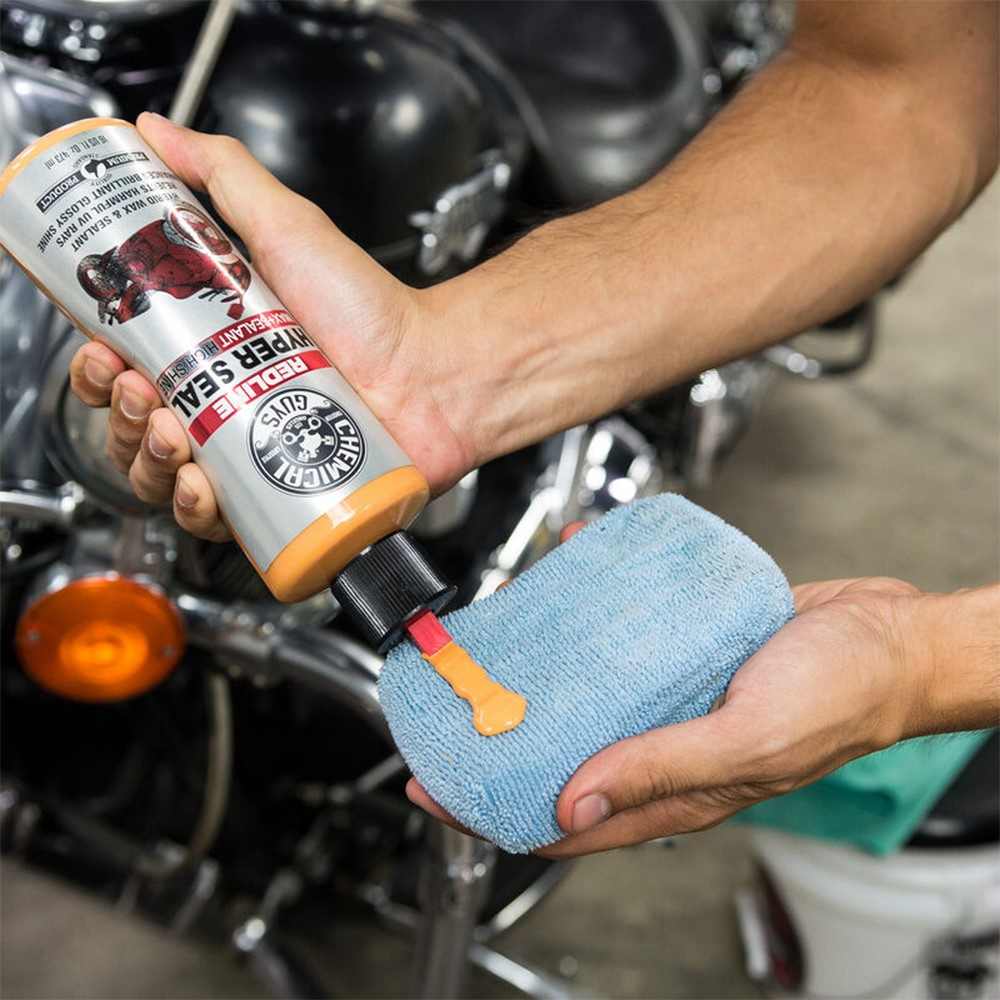 Chemical Guys Premium Grade Microfiber Applicators 2-pack, blå