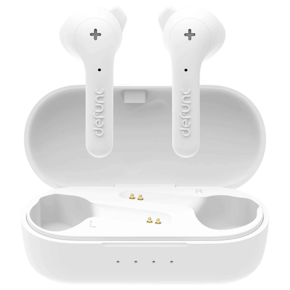 Defunc TRUE BASIC II, trådløse in-ear-høretelefoner, hvide
