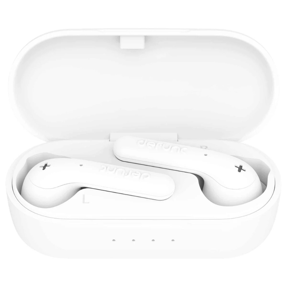 Defunc TRUE BASIC II, trådløse in-ear-høretelefoner, hvide