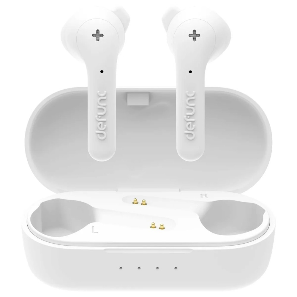 Defunc TRUE MUSIC II, true wireless-hovedtelefoner, hvid