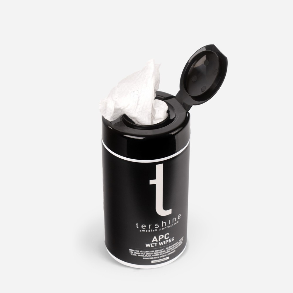 Tershine APC - Wet Wipes allrengöring, grønt æble