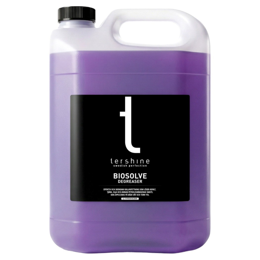 Tershine Biosolve - Degreaser, koldaffedtning, 5 L