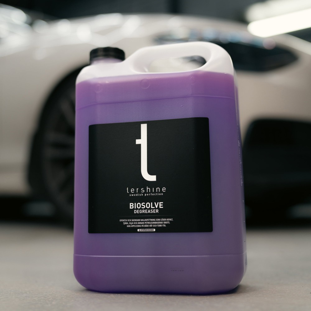 Tershine Biosolve - Degreaser, koldaffedtning, 5 L