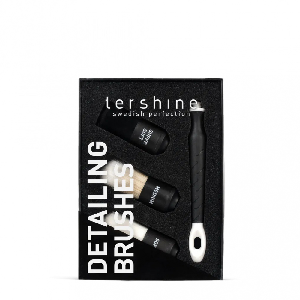 Tershine Detailing Brushes, premium rekondpensler