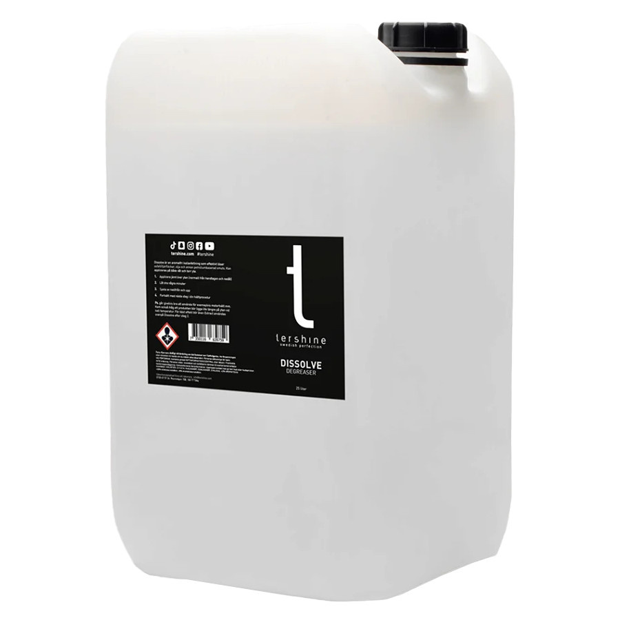 Tershine Dissolve - Degreaser, kold afrensning, 25 L