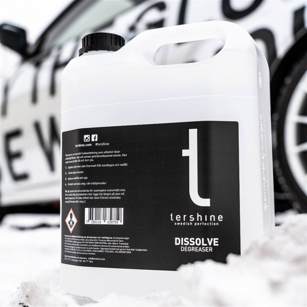 Tershine Dissolve - Affedter, kaldaffedtning, 5 L