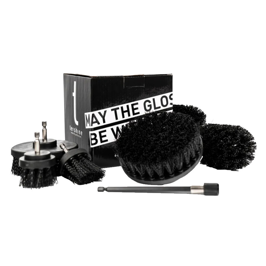 Tershine Borstar for skruvdrager, hård