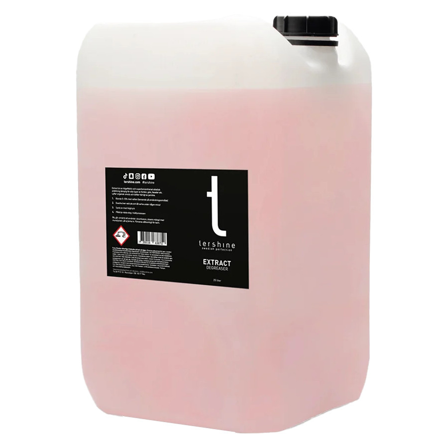 Tershine Extract - Affedtningsmiddel, alkalisk affedtning, 25 L
