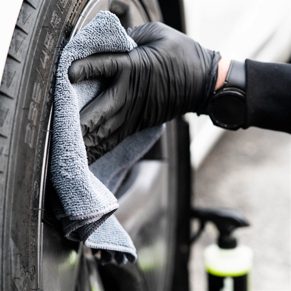 Tershine Mikrofiber - Standard, 40x40 cm mikrofiberklud, 5-pack grå