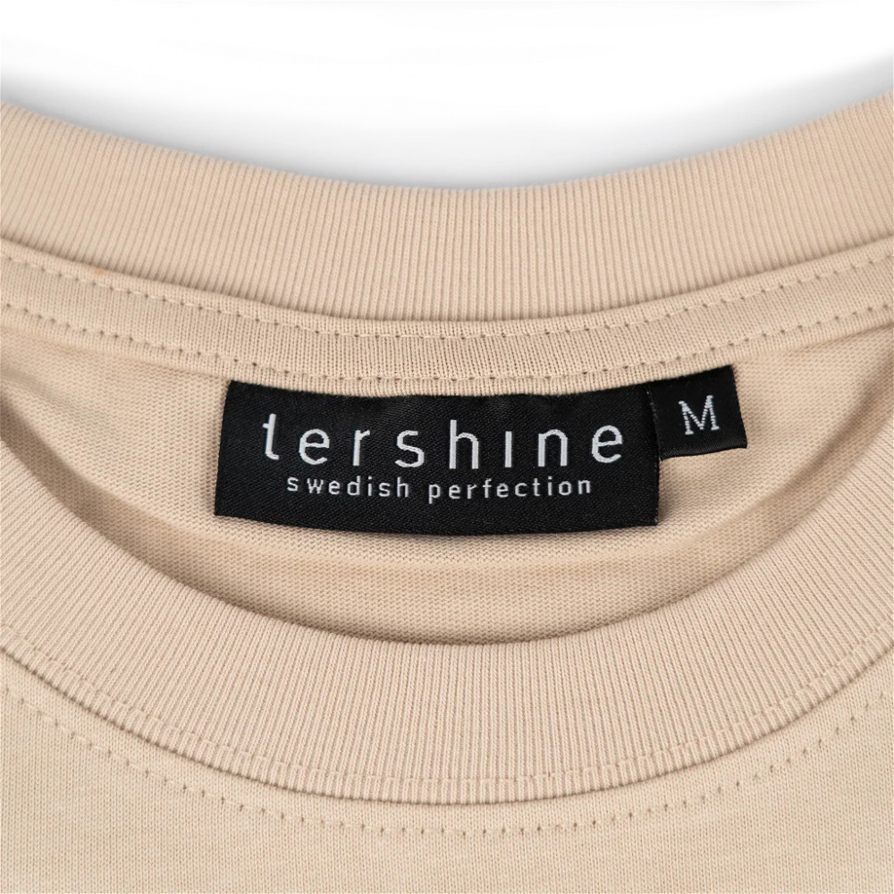 Tershine Oversized T-shirt, beige, X-lille