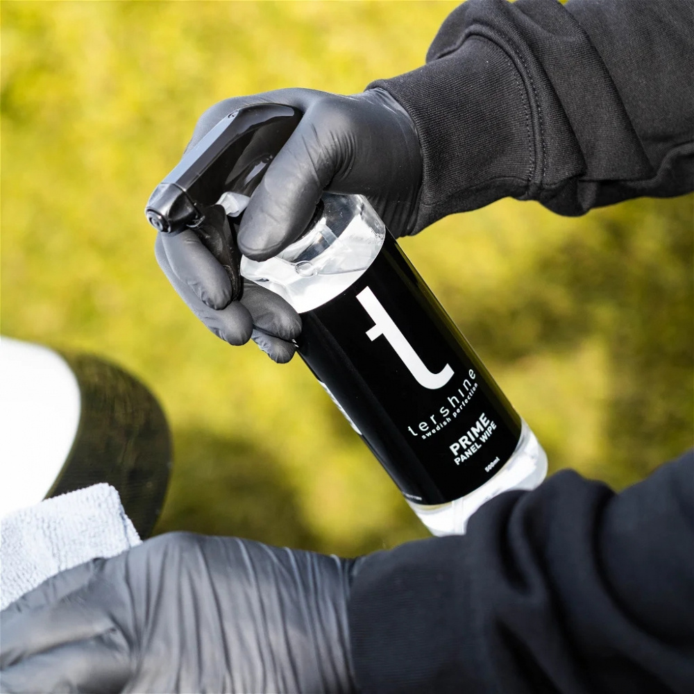 Tershine Prime - Panel Wipe, rengøring for lackbeskyttelse, 500 ml
