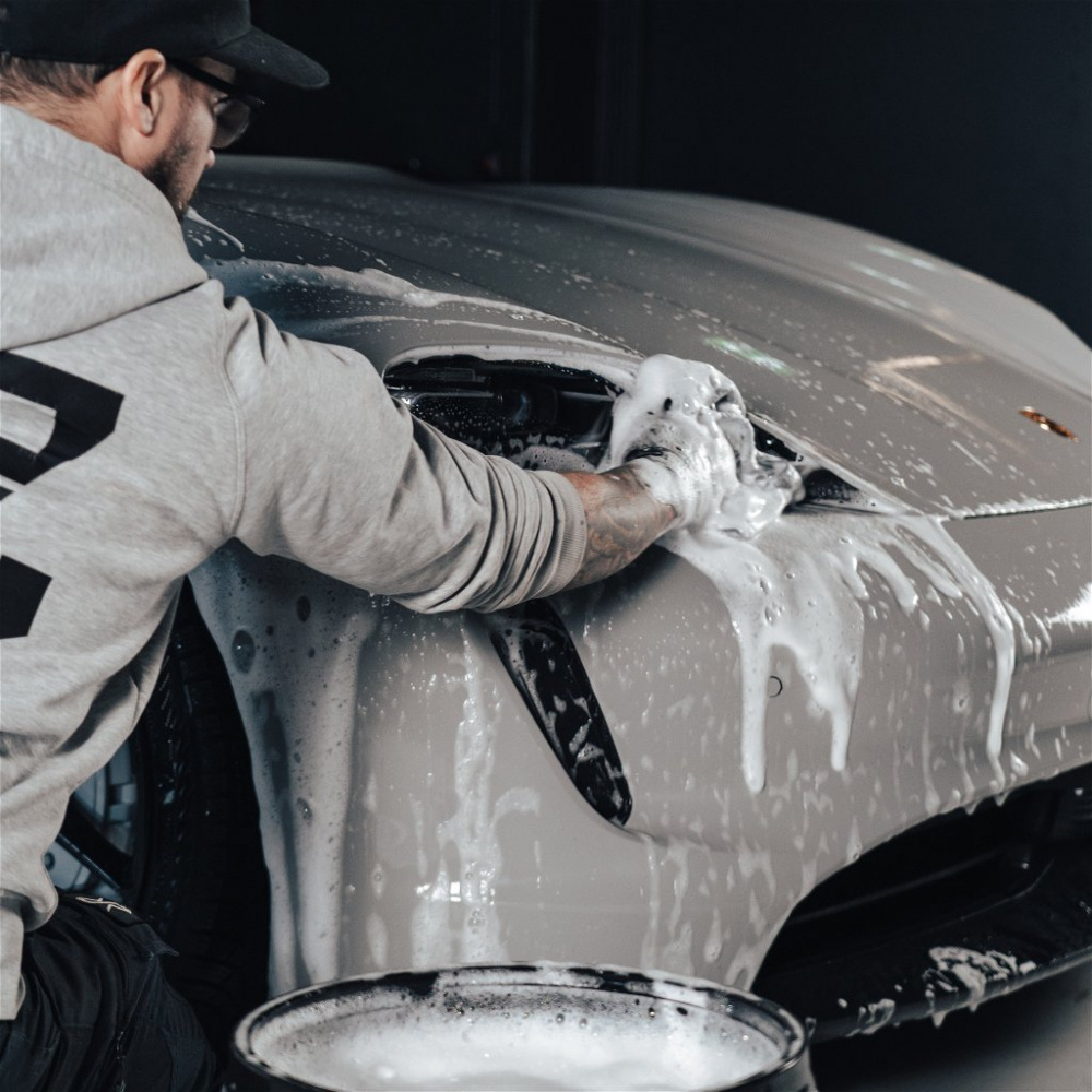 Tershine Purify S - Shampoo, keramisk shampoo, hindbær 500 ml