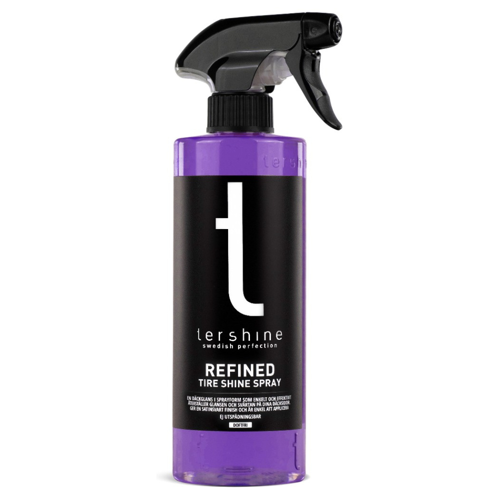 Tershine Refined - Tire Shine Spray, dækglansspray, satin 500 ml
