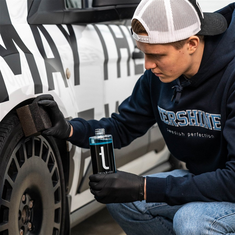 Tershine Refined - Rubber and Trim, plast- og dækglans, 500 ml