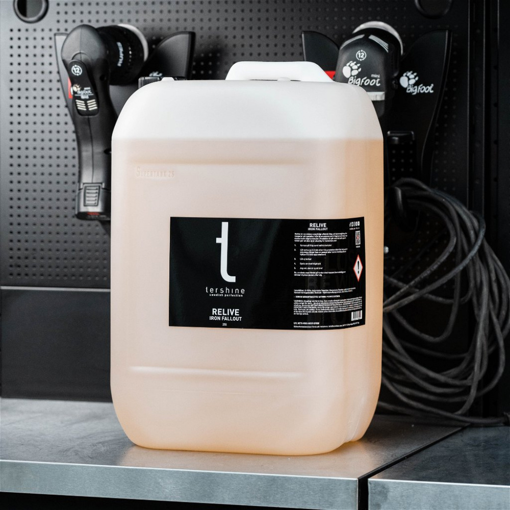 Tershine Relive - Iron Remover, flygrostfjerner, 25 L