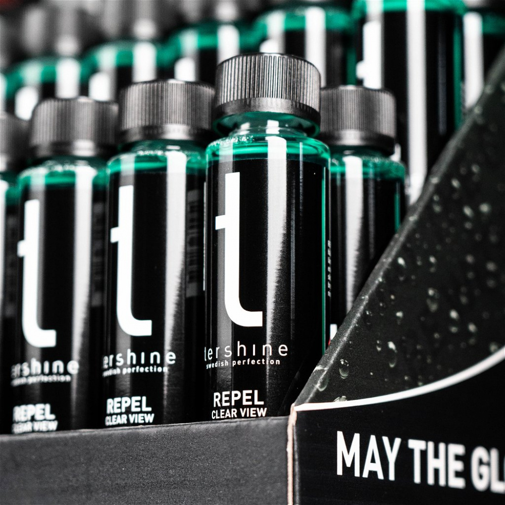 Tershine Repel - Clear View, sigtforbedrer, 100 ml