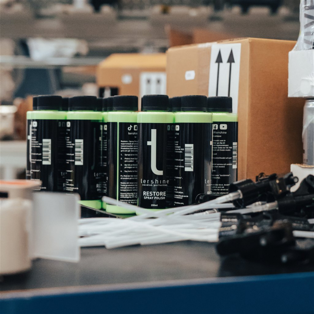 Tershine Restore - Spray Polish, polermiddel, 200 ml