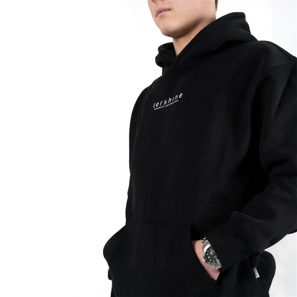 Tershine Defineret Hoodie, sort XXX-large