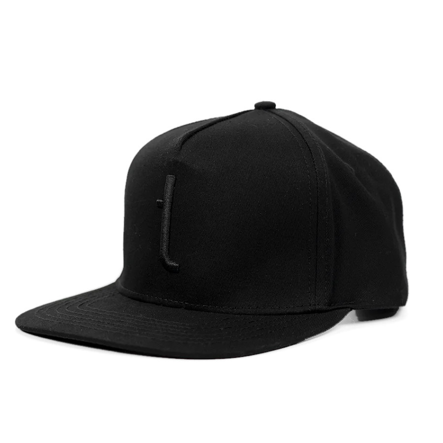 Tershine Snapback-cap, sort logo