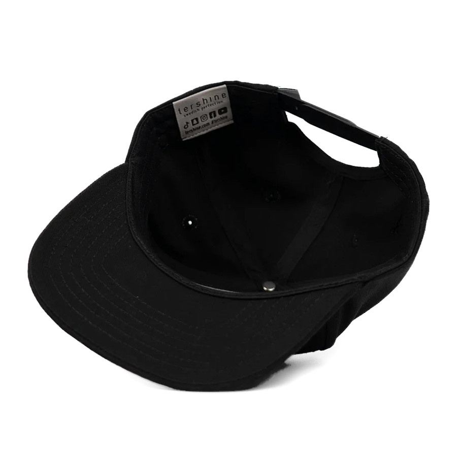 Tershine Snapback-cap, sort logo