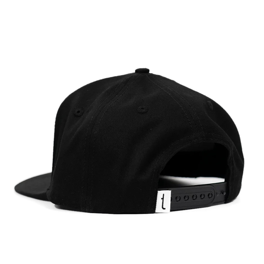 Tershine Snapback-cap, sort logo