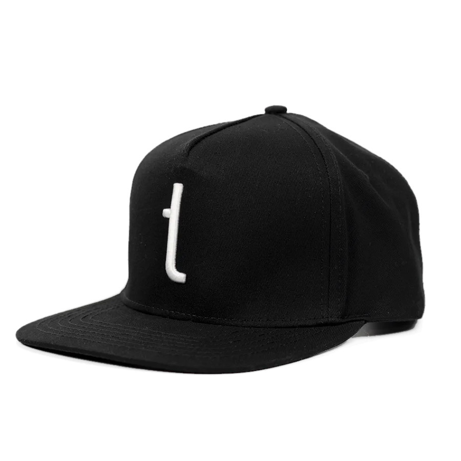 Tershine Snapback-cap, hvid logo