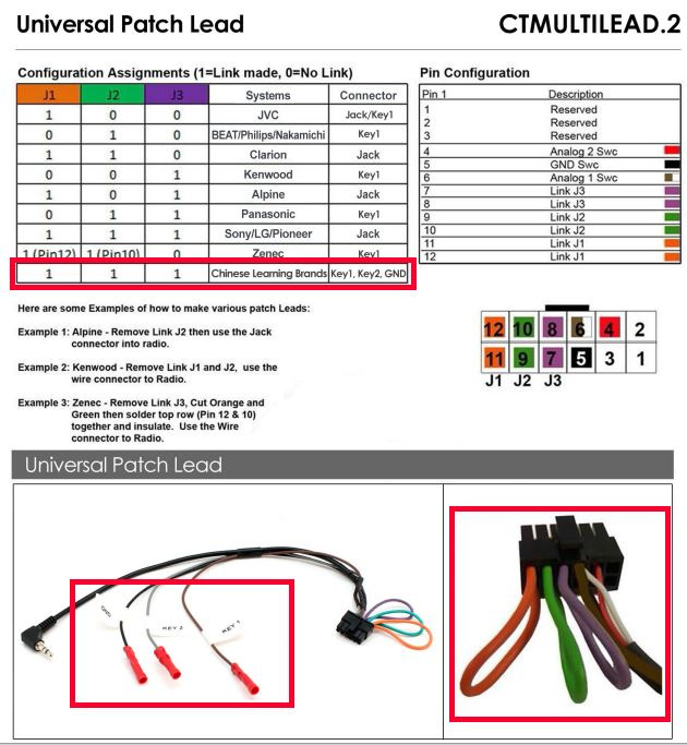 Grundig GX-3800, bilstereo med Android Auto, CarPlay, DAB+ och 3 par lågnivå