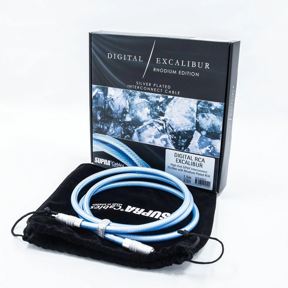 Supra Digital Excalibur RCA digitalt koaksialkabel