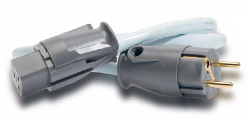 Supra Lorad 2.5 strömkabel 16A, rak stickpropp 2m