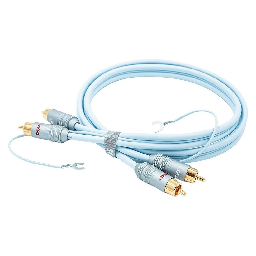 Supra Phono 2RCA-SC signalkabel til pladespiller, 0.7 meter