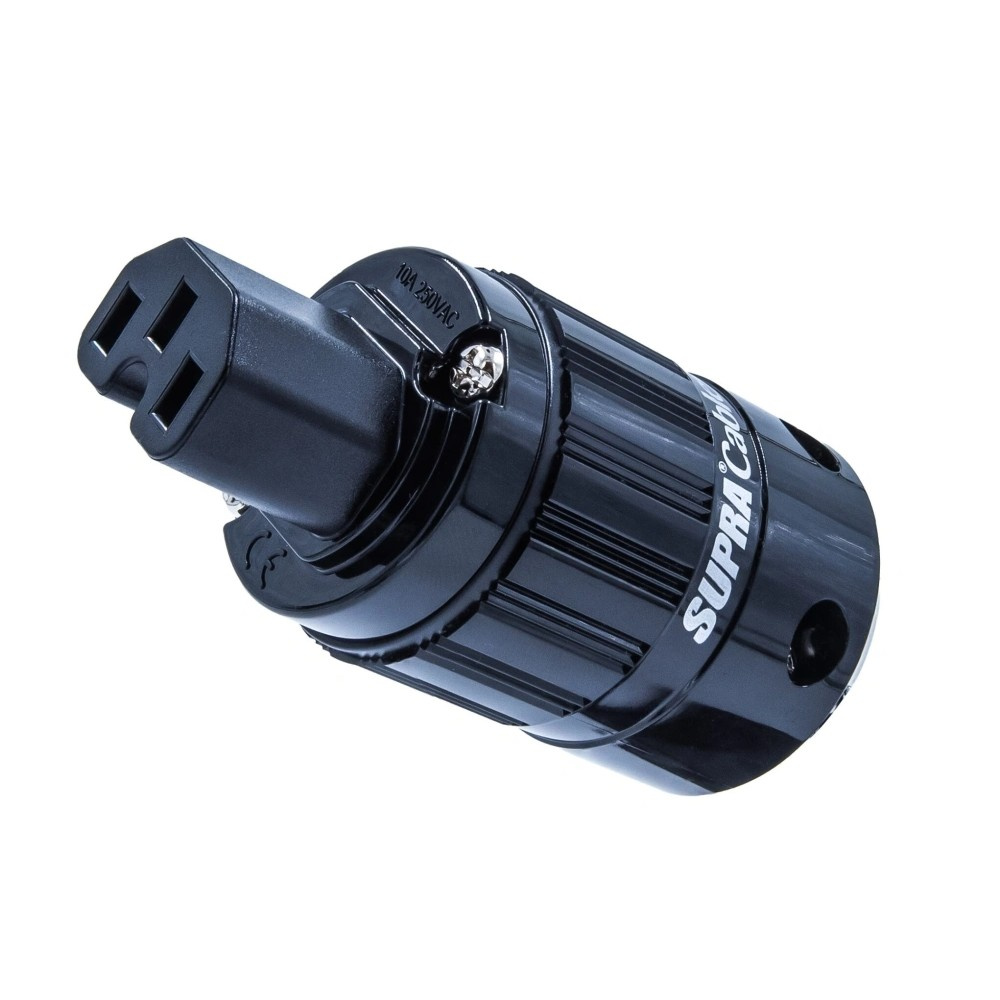 Supra Lorad Excalibur RC-IEC C15 Rhodium Edition, IEC-stik 10A