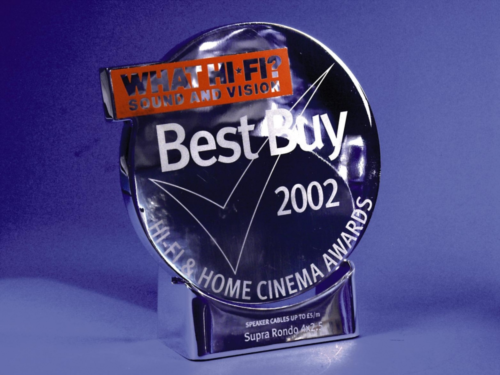 Supra Rondo 4x2.5 högtalarkabel, bi-wire/bi-amp