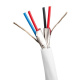 Supra Y-Link subwooferkabel 2RCA-1RCA, hvid Supra Y-Link subwooferkabel 2RCA-1RCA, hvid