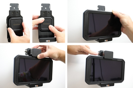 Brodit Holder med nøglelås, Garmin dezl 780 LMT-D/dezlCam 785 LMT-D/Fleet 770/Fleet 780/Fleet 790