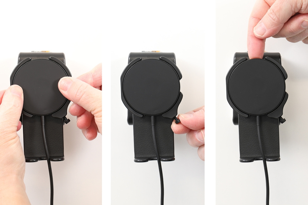 Brodit Holder med kugleled, Apple iPhone 12/12 Mini/12 Pro/12 Pro Max/13/13 Mini/13 Pro/13 Pro Max/14/14 Plus m.fl.