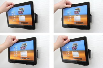 Brodit Passiv holder med kuglehoved, Samsung Galaxy Tab 10.1 GT-P7500 