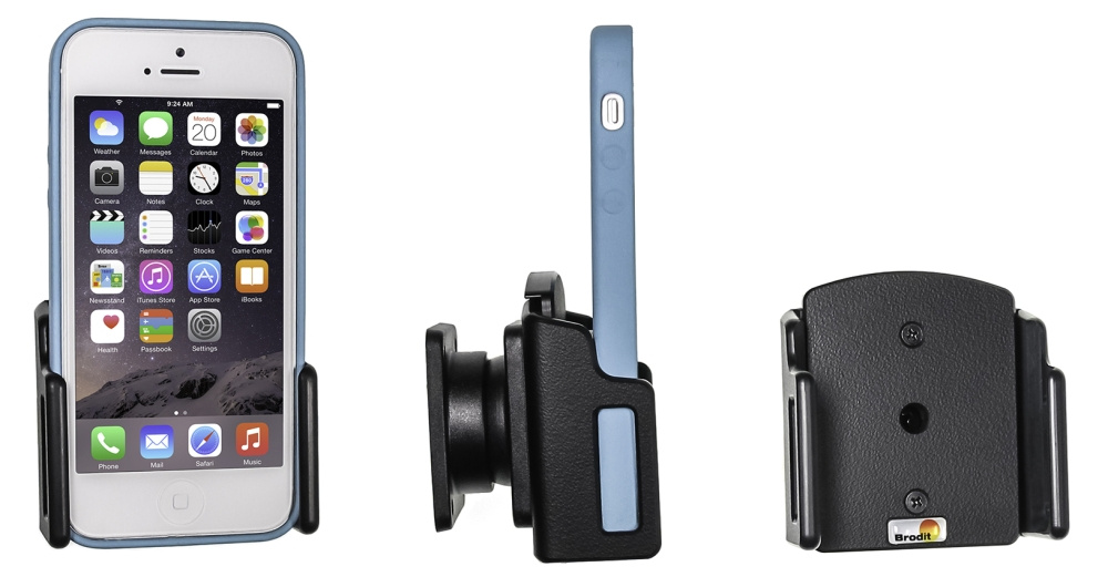 Brodit Passiv holder med kugleled, Apple iPhone 5/5C/5S/SE