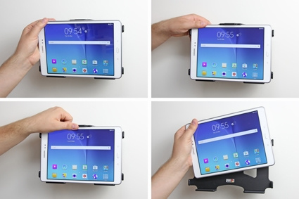 Brodit Passiv holder med kugleled, Samsung Galaxy Tab A 9.7 