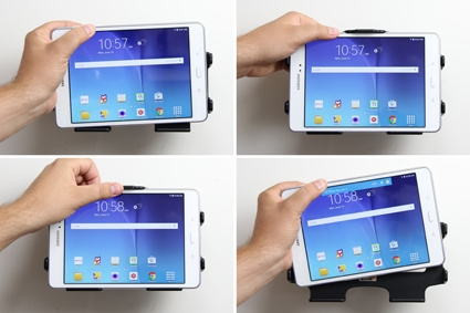 Brodit Passiv holder med kuglehoved, Samsung Galaxy Tab A 8.0 (2015) SM-T350 